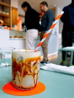 Iced Butterscotch with Cream